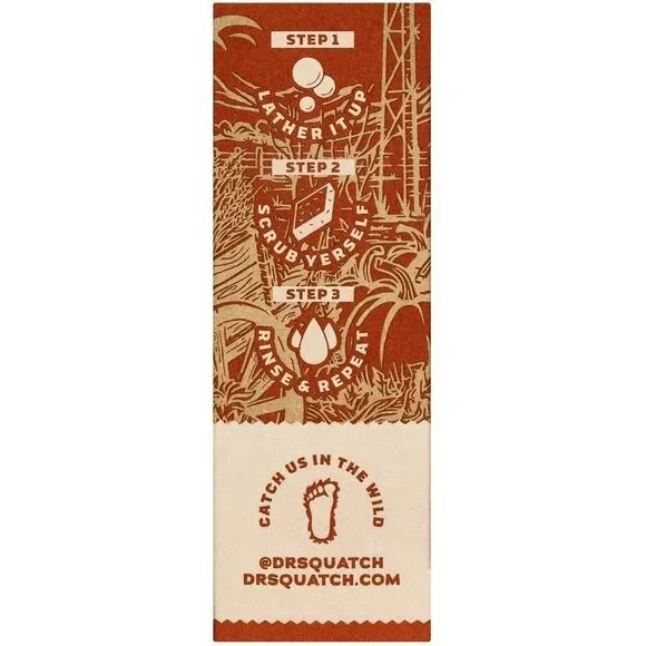 Dr Squatch Drunk’n Pumpkin Limited Natural Soap 5oz Drunken Halloween Limited - Picture 5 of 8